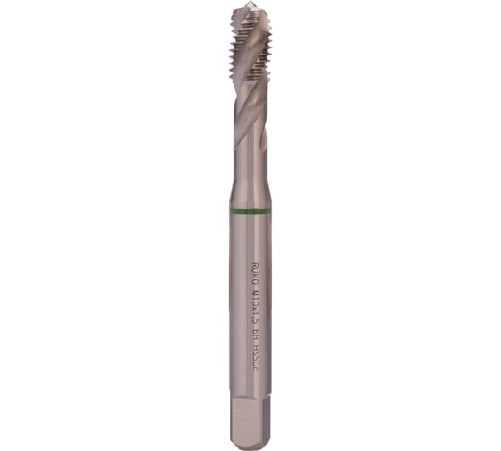 Изображение товара Машинный метчик Ruko М 10 Шаг 1.5 мм HSSE-Co5 234100E