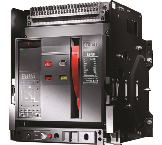 Изображение товара Автоматический выключатель Dekraft ВА731-3P-1000A-D-H 21741DEK