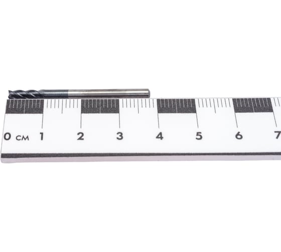 Изображение товара Фреза концевая ООО "ТМТ ГРУПП" цилиндрический хвостовик 3х 8х38 4-зуб ВК8 мон. 145713