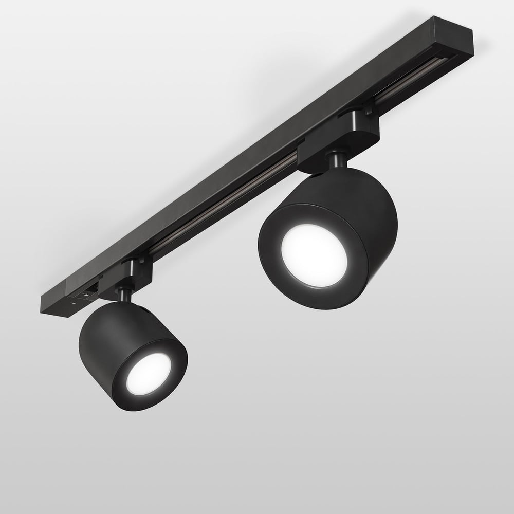 Изображение товара Потолочный светильник Elektrostandard Ogma черный для шинопровода 35W GU10