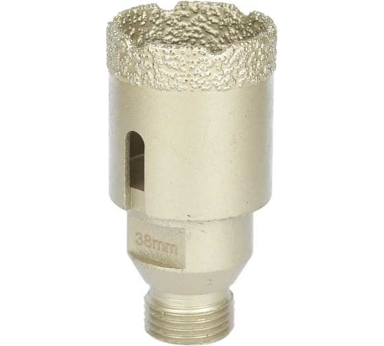 Изображение товара Коронка алмазная, вакуумное спекание (38х40 мм; 1/2"; М14) TECH-NICK TUK 136.600.6677