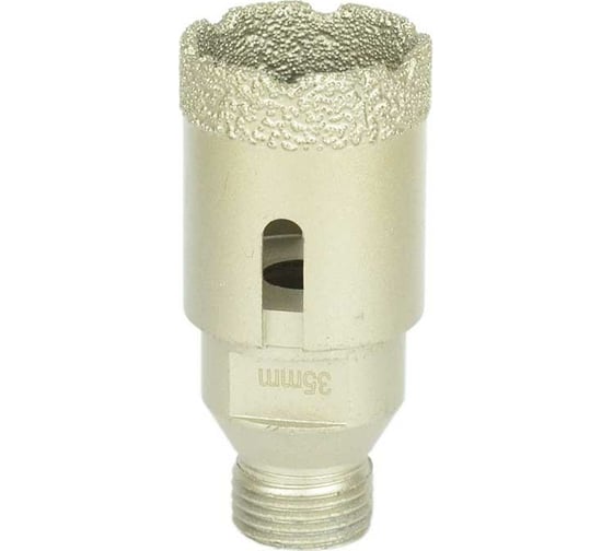 Изображение товара Коронка алмазная, вакуумное спекание (35х40 мм; 1/2"; М14) TECH-NICK TUK 136.600.7021