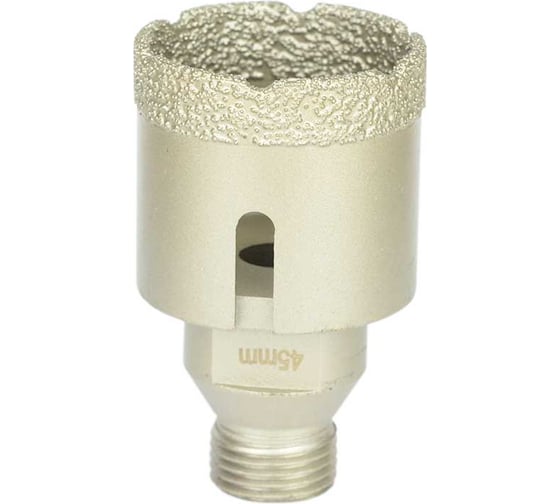 Изображение товара Коронка алмазная, вакуумное спекание (45х40 мм; 1/2"; М14) TECH-NICK TUK 136.600.7023