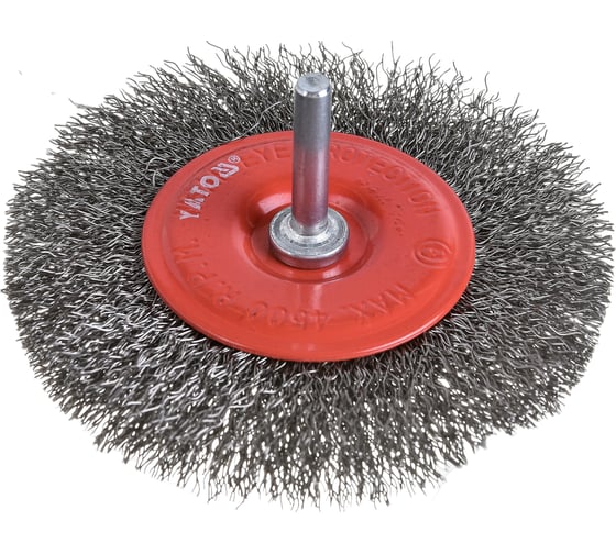 Изображение товара Щетка-крацовка для дрели 100 мм YATO YT-4758