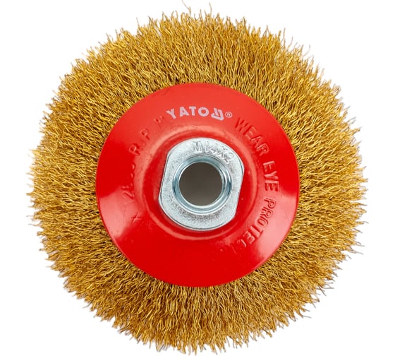 Изображение товара Щетка-крацовка для УШМ 100 мм YATO YT-4761