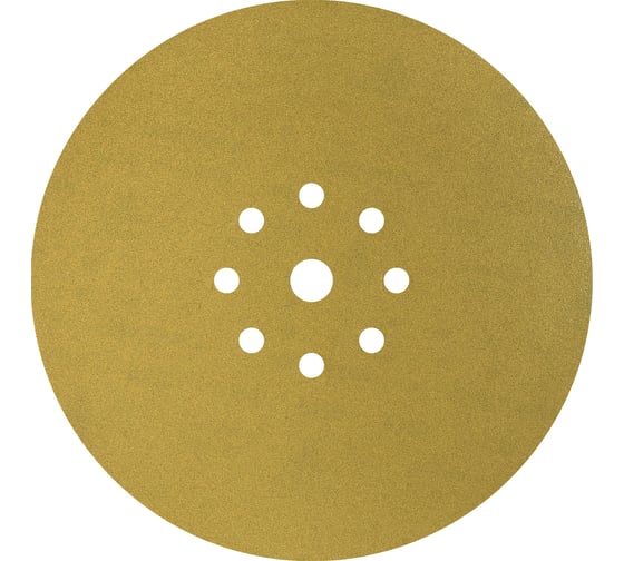 Изображение товара Шлифовальный круг на липучке ABRAFORM Giraffe ONE 225 мм, 9 отв., Р120 AF-GO-120