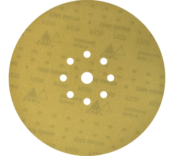 Изображение товара Шлифовальный круг на липучке ABRAFORM Giraffe ONE 225 мм, 9 отв., Р320 AF-GO-320