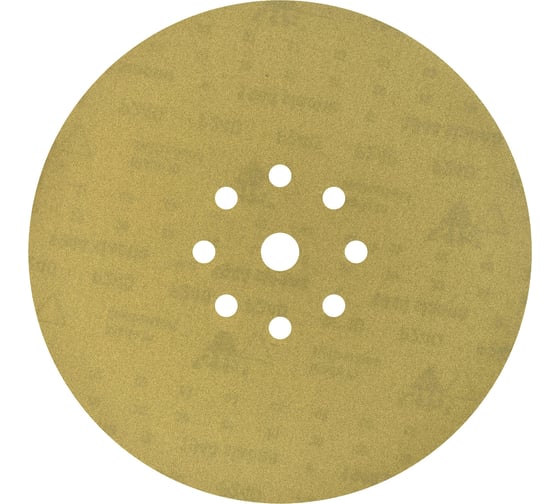 Изображение товара Шлифовальный круг на липучке ABRAFORM Giraffe ONE 225 мм, 9 отв., Р240 AF-GO-240