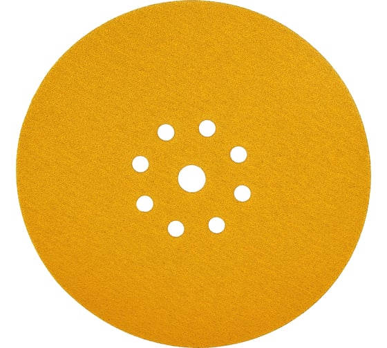 Изображение товара Шлифовальный круг на липучке ABRAFORM Giraffe ONE 225 мм, 9 отв., Р100 AF-GO-100