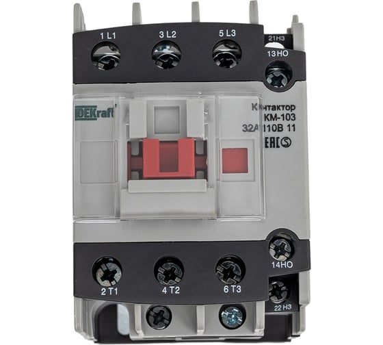 Изображение товара Контактор Dekraft, КМ103-032A-110B-11 AC3 22122DEK