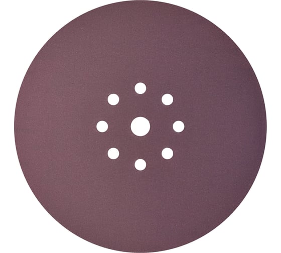Изображение товара Шлифовальный круг на липучке ABRAFORM Giraffe SPEED 225 мм, 9 отв., Р240 AF-GS-240
