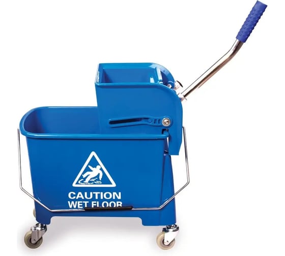 Изображение товара Уборочная тележка Grass 20л синяя IT-0445