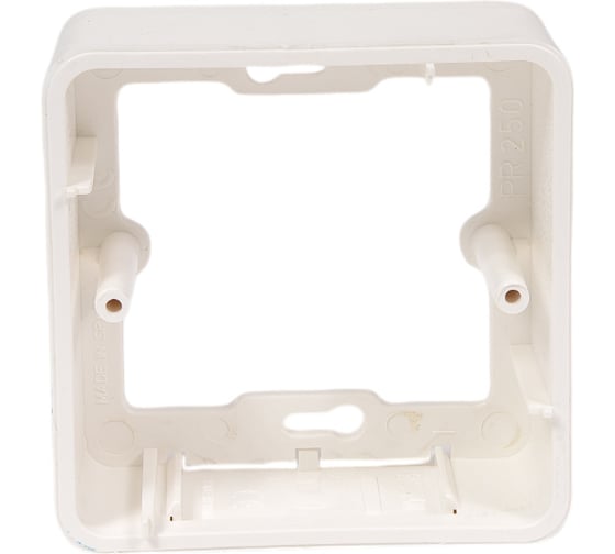 Изображение товара Подъёмная рамка Simon на 1 механизм К45, накладной монтаж, белый R250-9