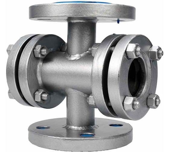 Изображение товара Стекло смотровое фланцевое DN.ru IG-316-F Ду32 Ру40 D500-00028