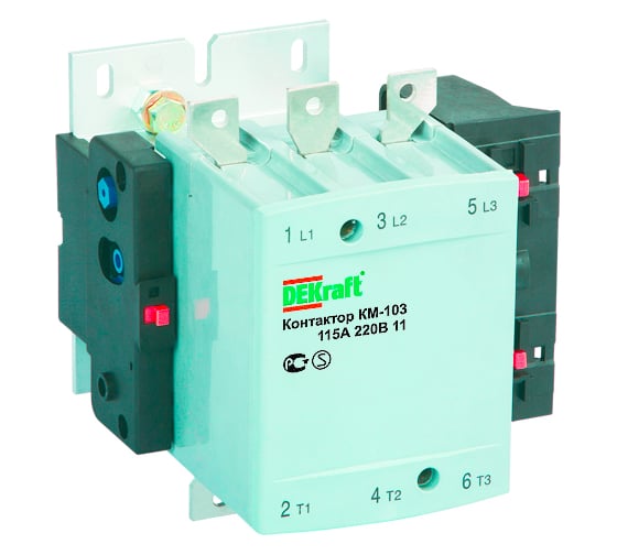 Изображение товара Контактор Dekraft, КМ103-150A-380B-11 22153DEK