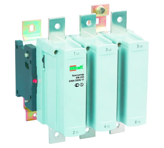 Изображение товара Контактор Dekraft, КМ103-630A-380B-11 22167DEK