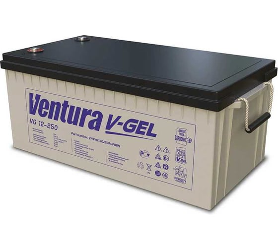 Изображение товара Аккумуляторная батарея 12 В, 250 А*ч Ventura VG 12-250