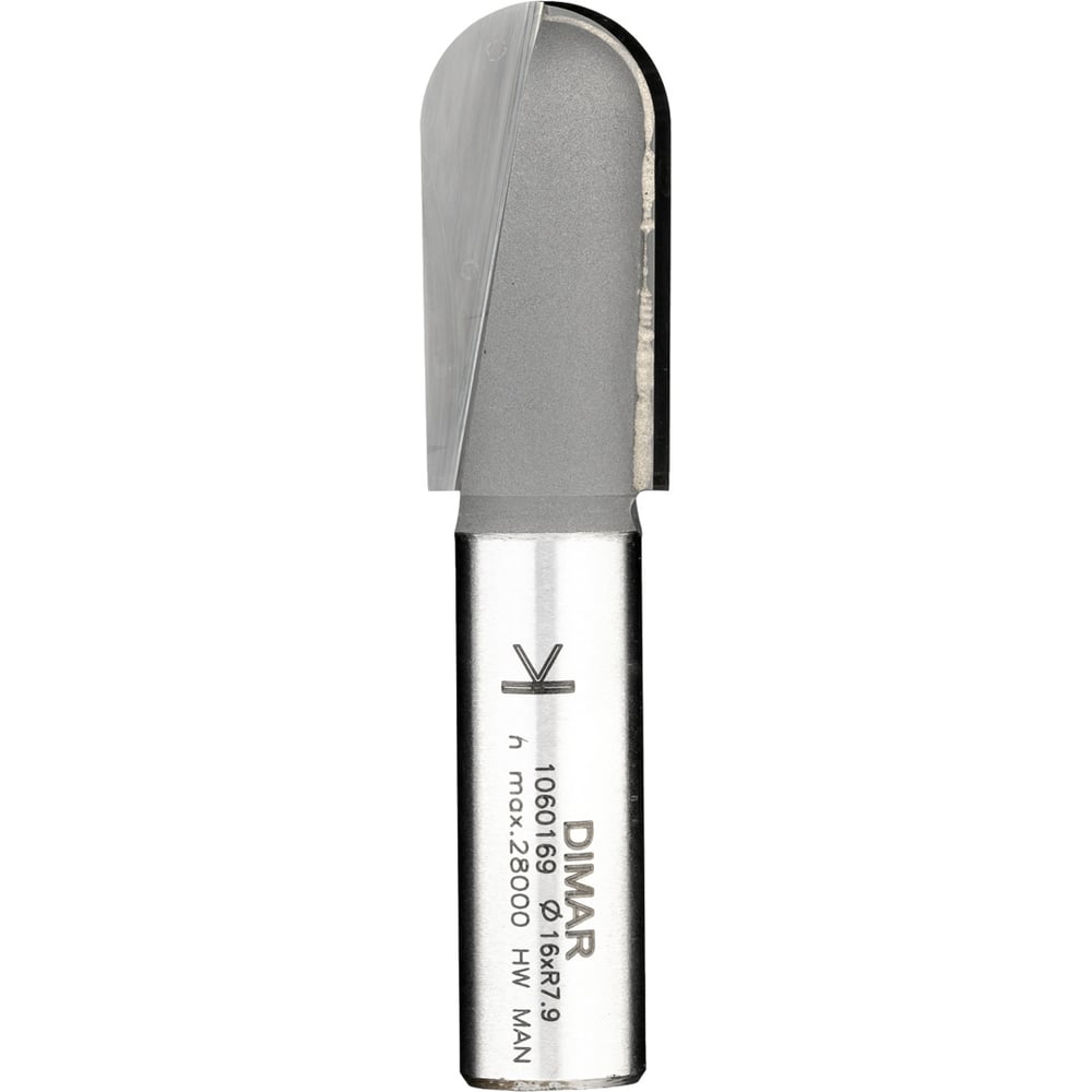 Изображение товара Галтельная удлиненная фреза Dimar 060 169 1060169 16x32х70 мм хвостовик 12 мм