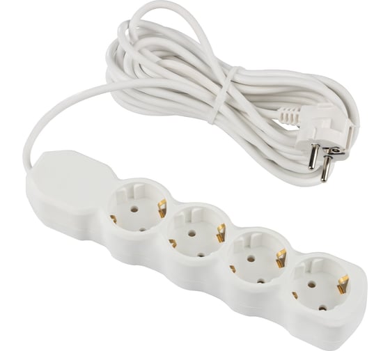 Изображение товара Удлинитель Engy Гранд 7м/4 розетки с заземлением ПВС 3х0.75 186695