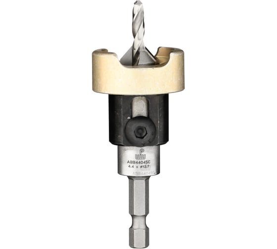 Изображение товара Зенковка коническая с ограничителем 12.7 мм, сверло универсальное 4.4 мм WPW ABB4404SC