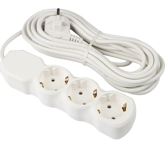Изображение товара Удлинитель Engy Гранд 7м/3 розетки с заземлением ПВС 3х0.75 186694