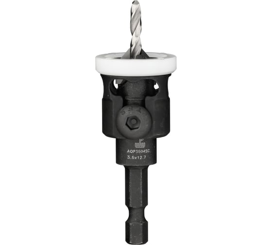 Изображение товара Зенковка коническая 12.7 мм, сверло с универсальной спиралью 3.6 мм WPW AQP3604SC