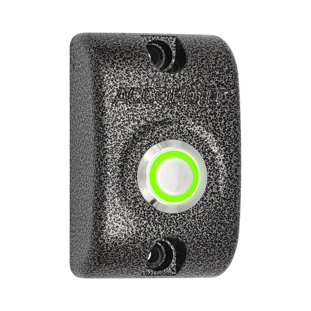 Изображение товара Кнопка выхода Accordtec AT-H300M LED Gray с влагозащитой и подсветкой