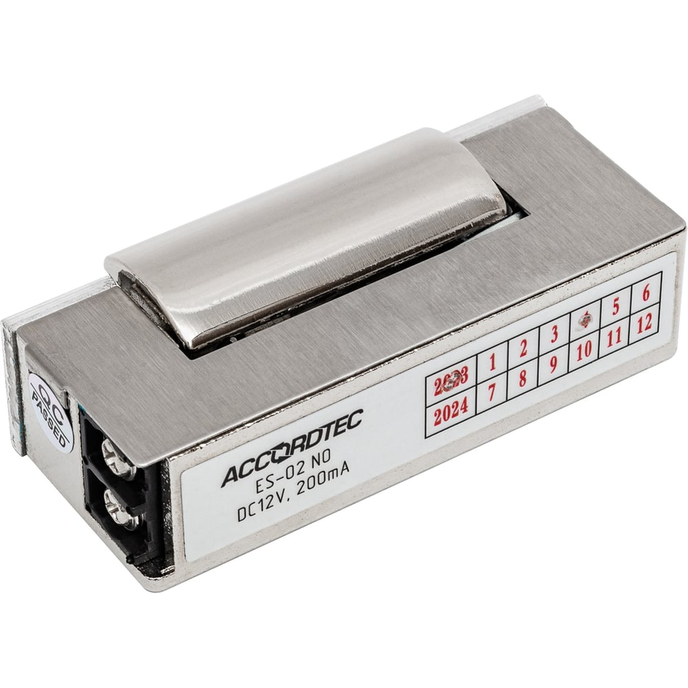 Изображение товара Электромеханический замок Accordtec AT-ES02 врезной для дверей 12 В