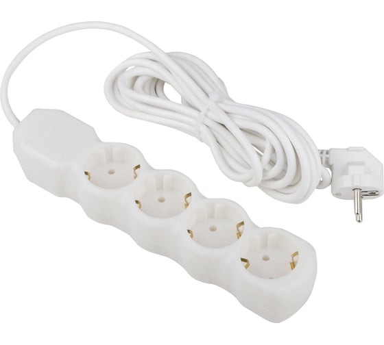 Изображение товара Удлинитель Engy Гранд 5м/4 розетки с заземлением ПВС 3х0.75 186693