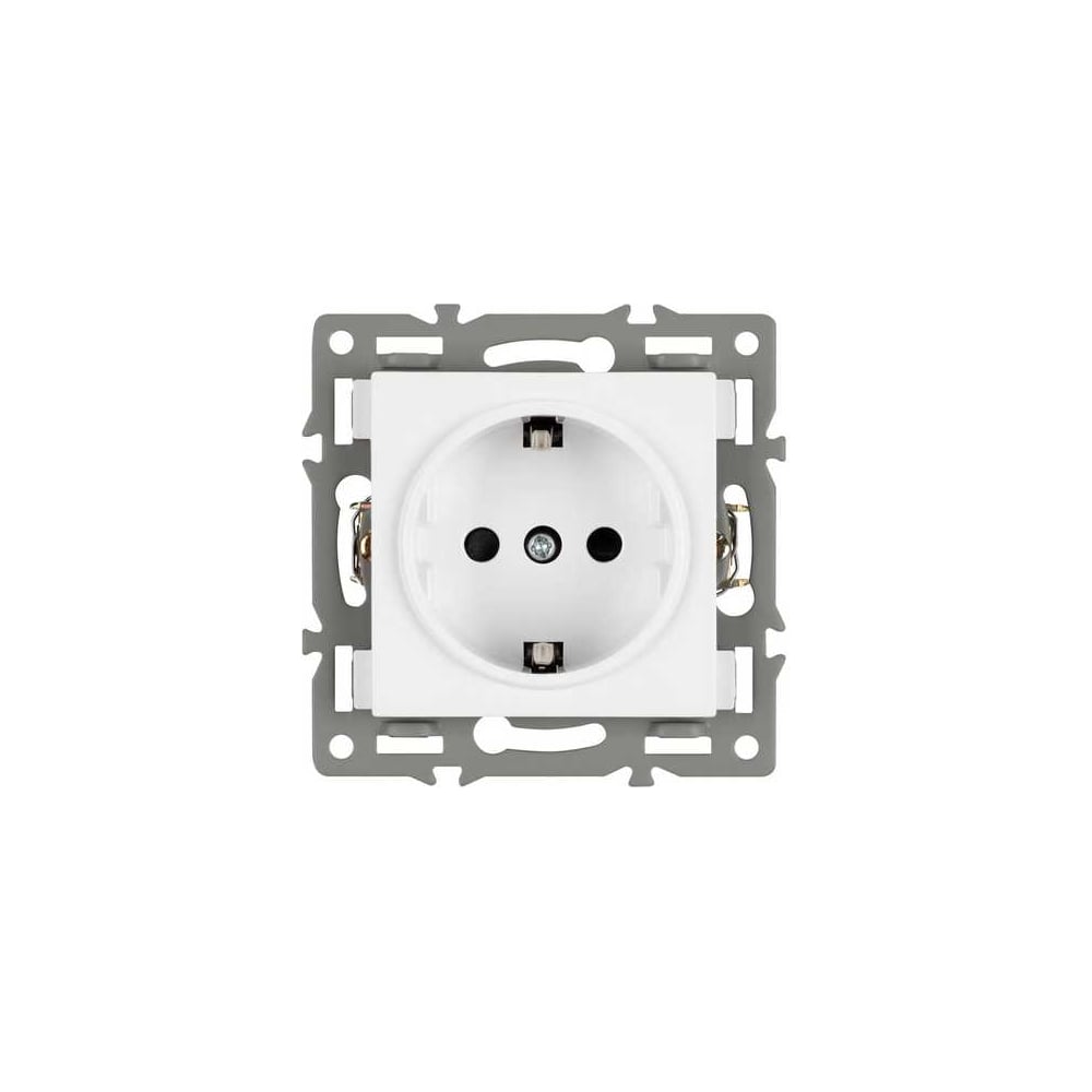Изображение товара Электрическая розетка Arlight SCT-MEU1-PL-WH с одним гнездом