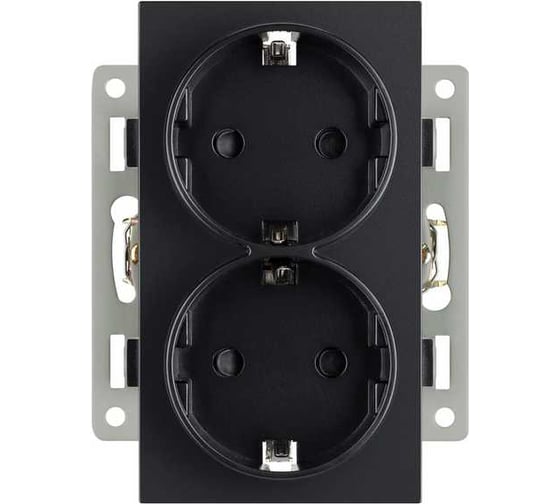 Изображение товара Механизм электрической розетки Arlight SCT-MEUD-PL-BK 1шт 043765