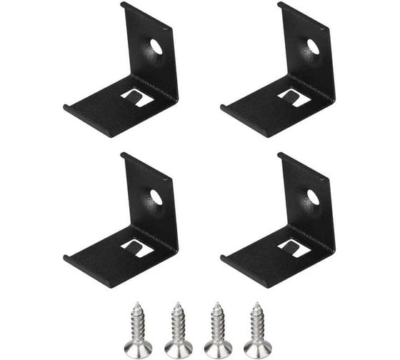 Изображение товара Держатель Arlight SL-KANT-H20 BLACK 1комплект 049421