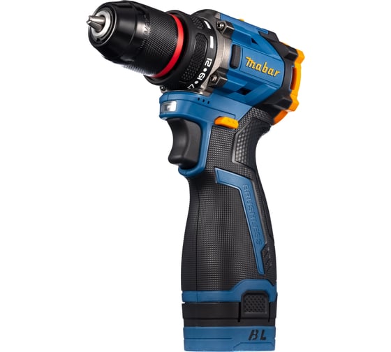 Изображение товара Аккумуляторная бесщеточная дрель-шуруповерт MABAR со светодиодной подсветкой рабочей зоны 5501-2.0