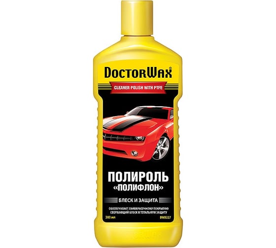 Изображение товара Полироль-очиститель DoctorWax защита Полифлон DW8227