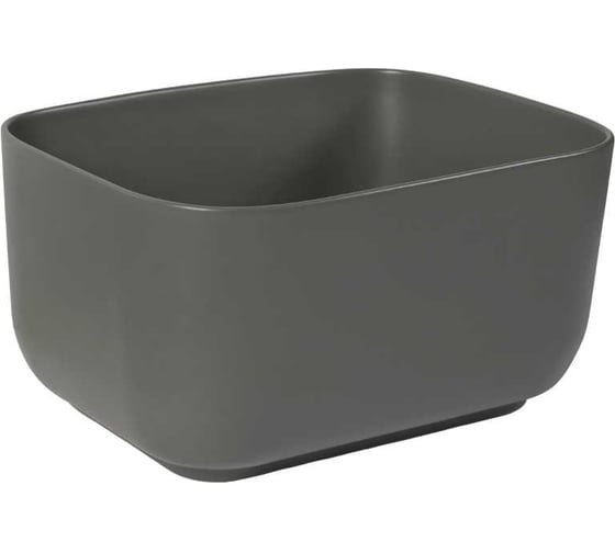 Изображение товара Керамическая раковина Santi Line накладная (серая матовая) SL-1112MG