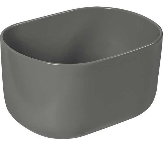 Изображение товара Керамическая раковина Santi Line накладная (серая матовая) SL-1113MG