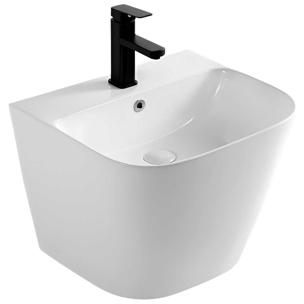 Изображение товара Керамическая раковина Santi Line SL-4023 подвесная белая современная