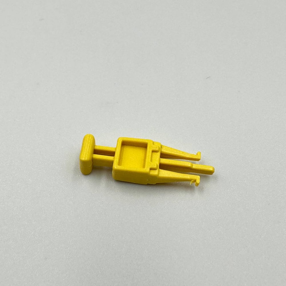 Изображение товара Штекер маркировочный W&T желтый, упаковка 10 шт. WT-1026-YEL