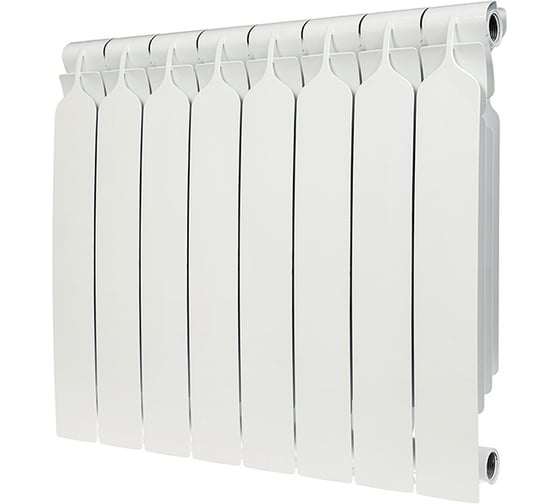 Изображение товара Алюминиевый радиатор Bilux с межосевым расстоянием 500мм, 8 секций Bilux ALM 500/08