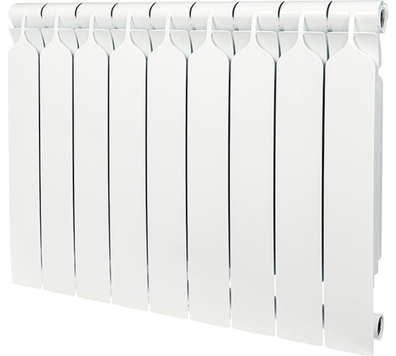 Изображение товара Алюминиевый радиатор Bilux с межосевым расстоянием 500мм, 9 секций Bilux ALM 500/09