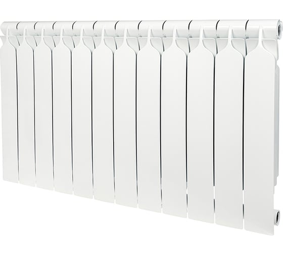 Изображение товара Алюминиевый радиатор Bilux с межосевым расстоянием 500мм, 12 секций Bilux ALM 500/12