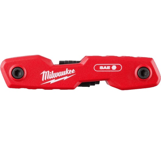 Изображение товара Набор из 9 складных HEX ключей Milwaukee дюймовых (5/64-1/4) 4932493614