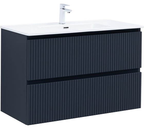 Изображение товара Тумба Aquanet Джейн 100 (Flat) цв.маренго (335431) 00335431