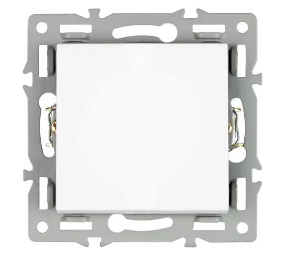 Изображение товара Механизм выключателя одноклавишный непроходной Arlight SWT-MK01-PL-WH 1шт 043710