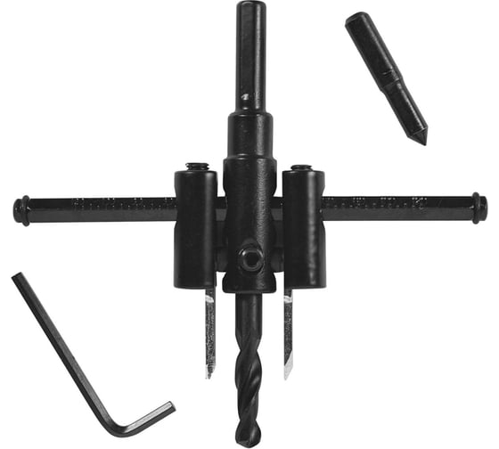 Изображение товара Сверло по дереву Балеринка, регулируемое, 30-120 мм KRANZ KR-91-0799