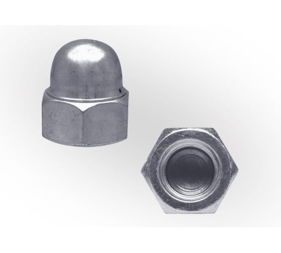 Изображение товара Колпачковая гайка ЖЕСТЬ DIN 1587, М8, 4 шт., европодвес УТ-00002070