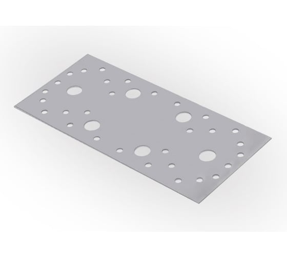 Изображение товара Крепежная пластина ЖЕСТЬ 2 мм, 180x40 мм, этикетка УТ-00011715