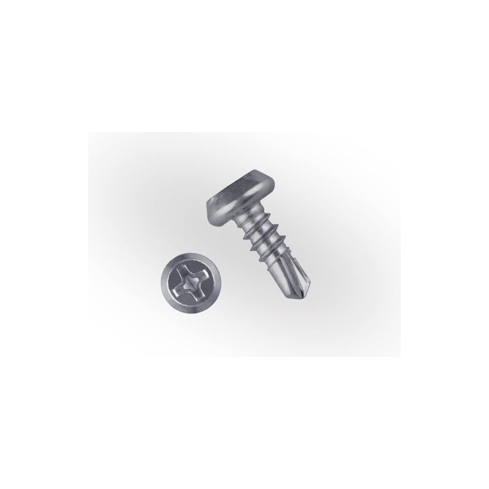 Изображение товара Саморез ЖЕСТЬ "клоп", со сверлом, оцинкованный, 3,5x11 мм, 50 шт., европодвес УТ-00002408