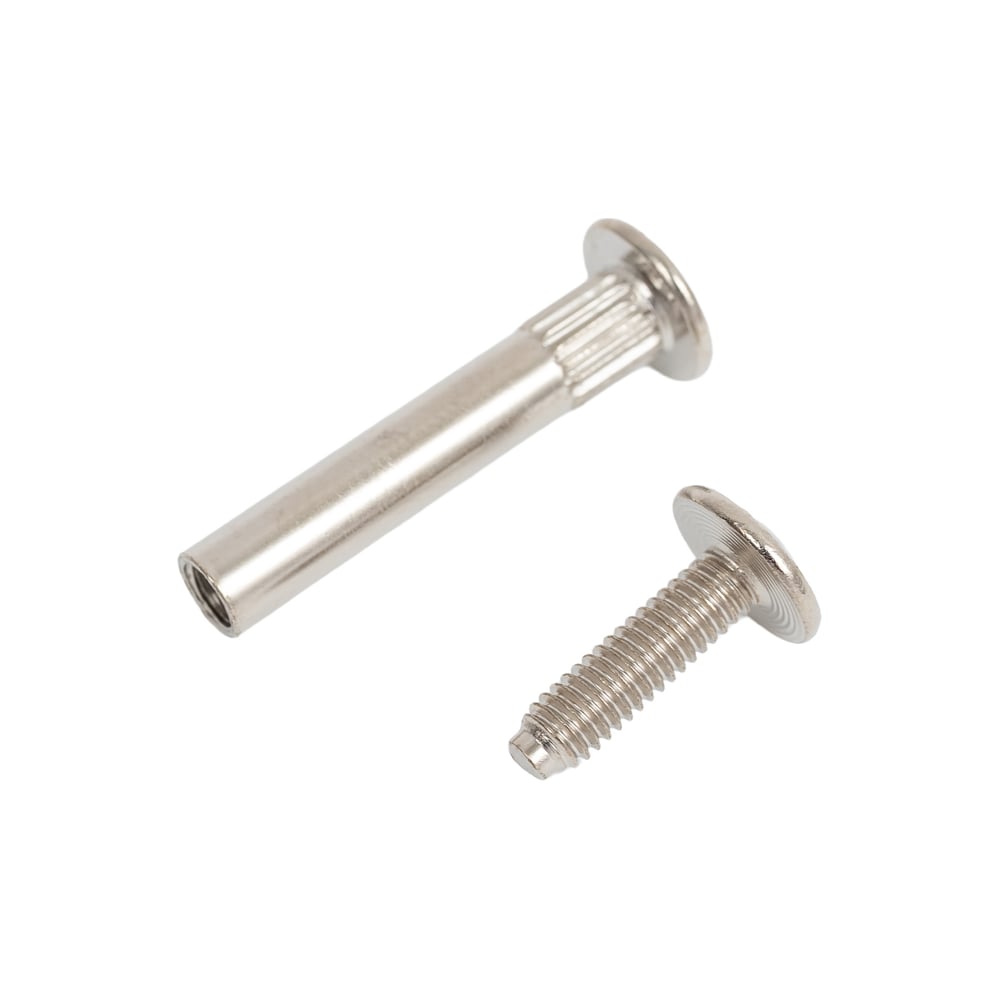 Изображение товара Стяжка межсекционная ЖЕСТЬ никель D5 М4x27 мм 80 шт в контейнере