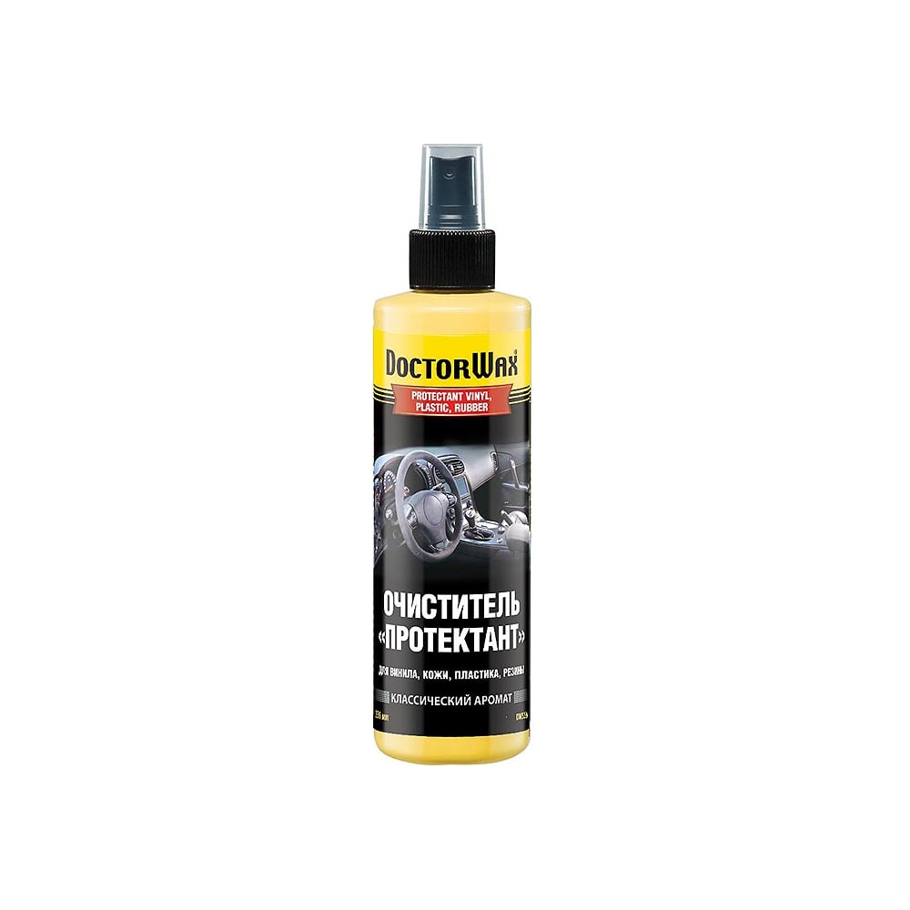 Очиститель "Протектант" для винила, кожи, пластика, резины DoctorWax DW5226